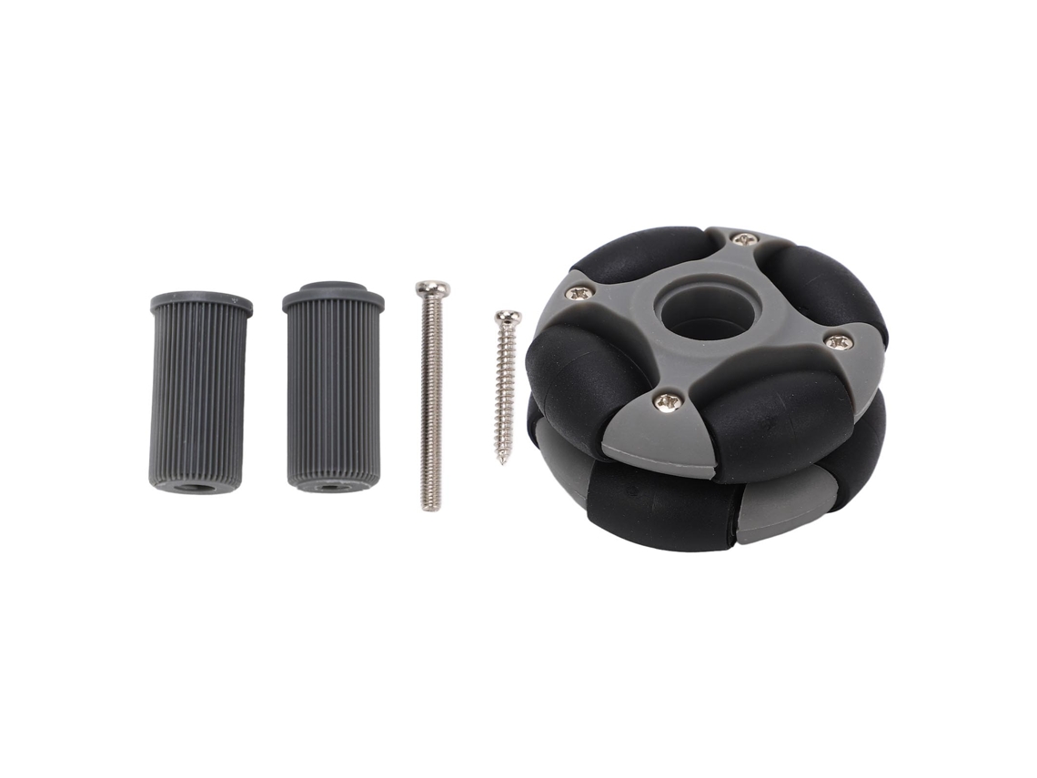 Rueda Omnidireccional De 48 Mm, Doble Fila, Repuesto 14036 Para La Industria Robótica.