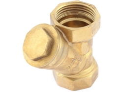 Filtro de latón tipo Y para tubería de agua con rosca interna de 1 bsp CHABERLU (cdb3b22775ced451a49eb16abf684f2b)