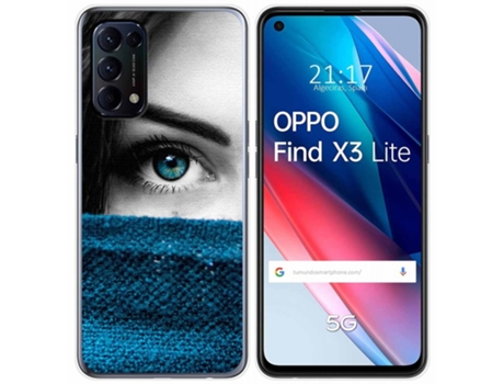 Carcasa Oppo Find X3 Lite TUMUNDOSMARTPHONE Dibujos Multicolor