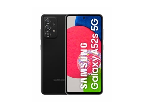 Smartphone SAMSUNG Galaxy A52S 5G (6.5'' - 8 GB - 256 GB - Negro)
