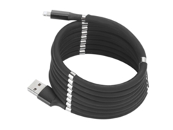 Cable De Datos Magnético De 1,8 M Para Ios, Carga Rápida De 3 A, Portátil Y Resistente A Roturas.