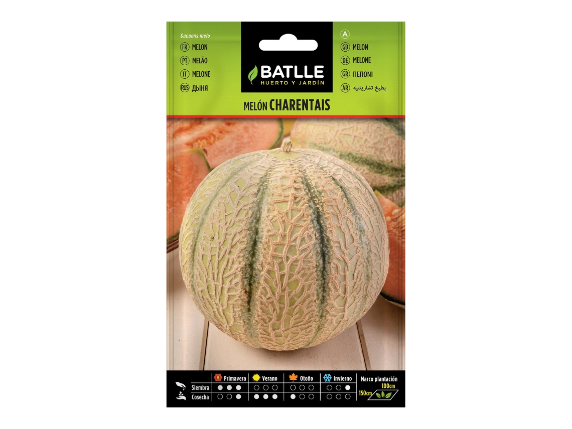 Semillas de melón Charentais de BATLLE