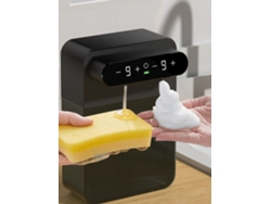 (lado Izquierdo: Líquido, Lado Derecho: Burbujas) Dispensador De Jabón Automático De Doble Cabezal, 400ml + 400ml, Recargable Por Usb.