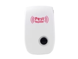 Repelente Ultrasónico Doméstico Para Insectos, Elimina Mosquitos, Cucarachas, Ratas Y Hormigas, Seguro Y Sin Componentes Químicos.