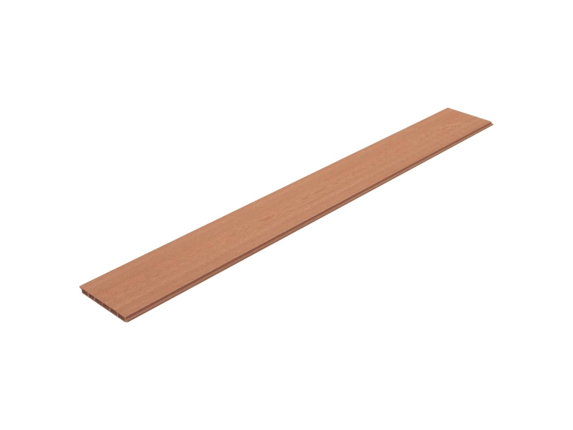 Tablas de repuesto para valla (9 piezas, WPC, 170 cm, marrón, WSD736126, Lovely Home)