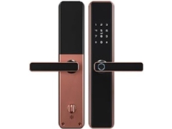 Tuya Zigbee Serrures De Porte Commande Vocale Biométrique Empreinte Digitale Entrée Intelligente