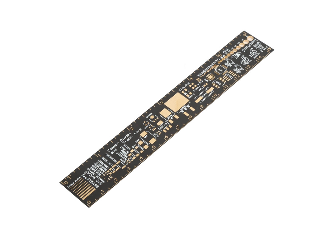 Regla Multifuncional De 6 Pulgadas Para Placas De Circuitos Impresos, Ideal Para Ingenieros Electrónicos.