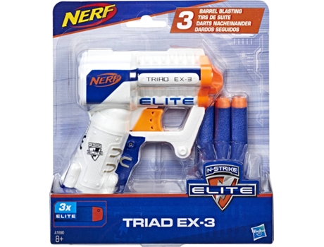 NERF Elite Triad EX-3 (Edad Minima: 8 años)