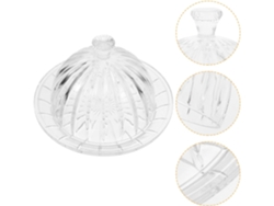 Tapa De Vidrio Transparente Para Bandeja De Servir Pasteles O Postres Con