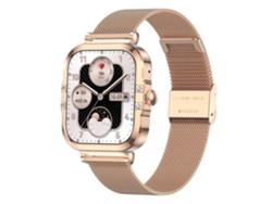 Reloj inteligente YANYXR para mujer con pantalla HD AMOLED dorada de 1,75 pulgadas