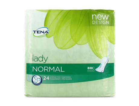 Apósitos para Incontinencia TENA Tena Lady Normal 24 Unidades