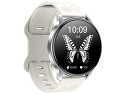 Reloj inteligente Hx21 con pantalla AMOLED de 1.32", monitorización de frecuencia cardíaca y presión arterial, monitoreo de sonido, Bluetooth 5.3, IP68 en Yizhood