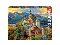 Puzzle EDUCA de 1000 Piezas Castillo de Neuschwanstein 19933