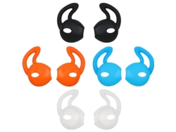 Almohadillas Para Auriculares, 4 Pares De Repuesto Para Iphone 7 Se 6s 6s Plus 5s (negro/blanco/azul/naranja)