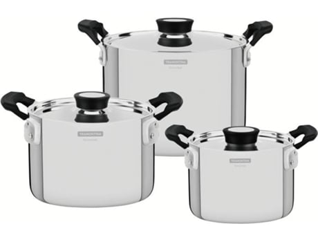 Batería de Cocina TRAMONTINA (Acero)