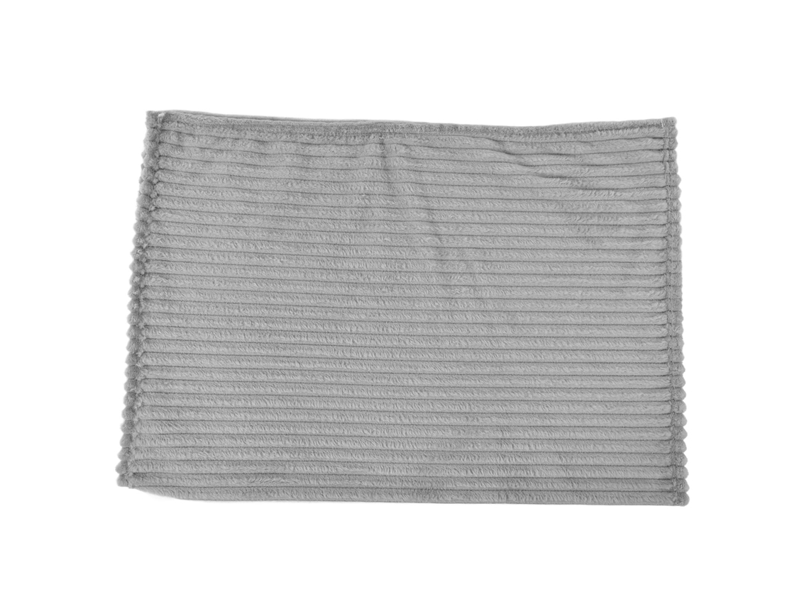 Manta De Franela Suave, Mullida, Ligera Y Transpirable Para Sofá, Picnic Y Mascotas - Gris