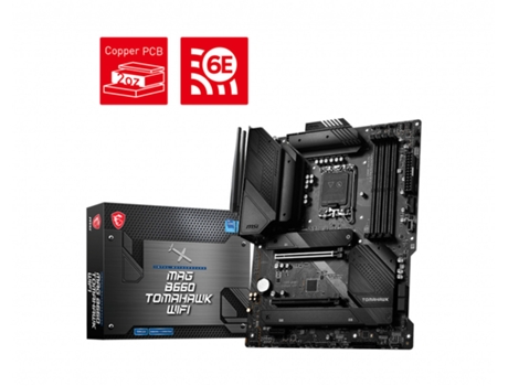 MAG B660 TOMAHAWK WIFI placa base Intel B660 LGA 1700 ATX MSI