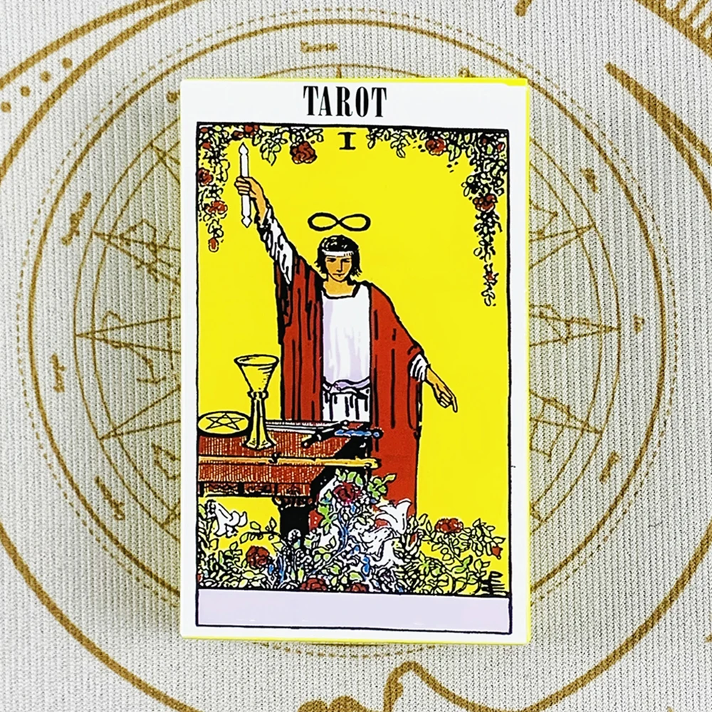 Tarot Aces, Un Juego De Mesa De Predicción Y Adivinación De 78 Cartas En Versión Inglesa, Apto Para Principiantes.