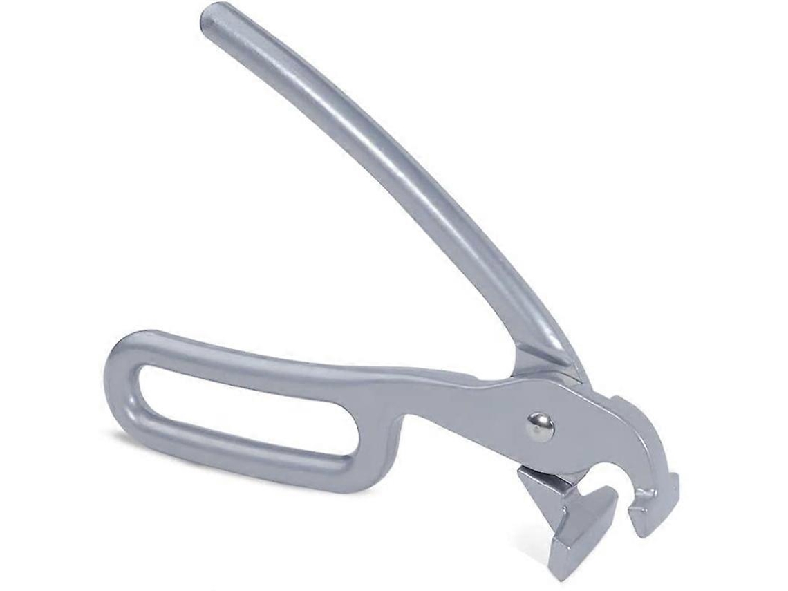Pinza Para Sartén De Pizza Profunda, Pinzas De Aluminio Fundido, Ideal Para Sacar Sartén Caliente Del Horno Plata