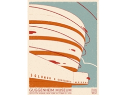 Póster edición limitada serigrafía PLAKAT Guggenheim Museum