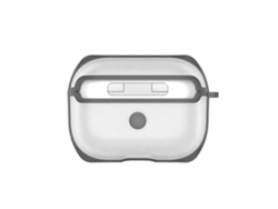 APC001 Funda protectora transparente para auriculares AirPods Pro en PC + TPU con gancho GIECY