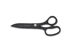 Tijera 3 CLAVELES Multiuso (20 cm - Acero Carbono - Negro)