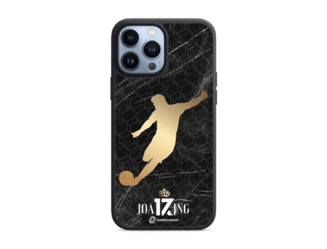 Funda PHONECASES3D iPhone 13 Pro Max - Oficial Real Betis Fc (Piel Sintética - Negro)