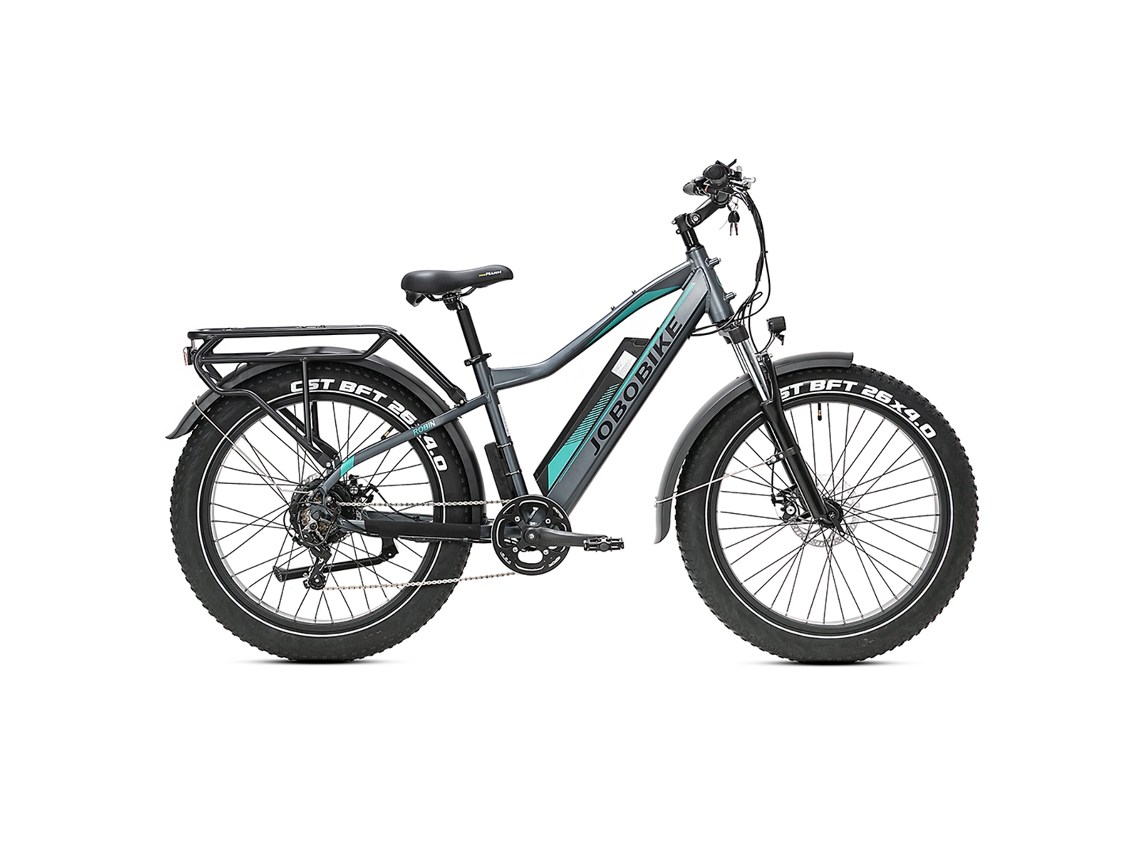 Bicicleta eléctrica Jobobike Robin de 26 pulgadas para adultos, motor Bafang de 250 W, 48 V, 13 Ah