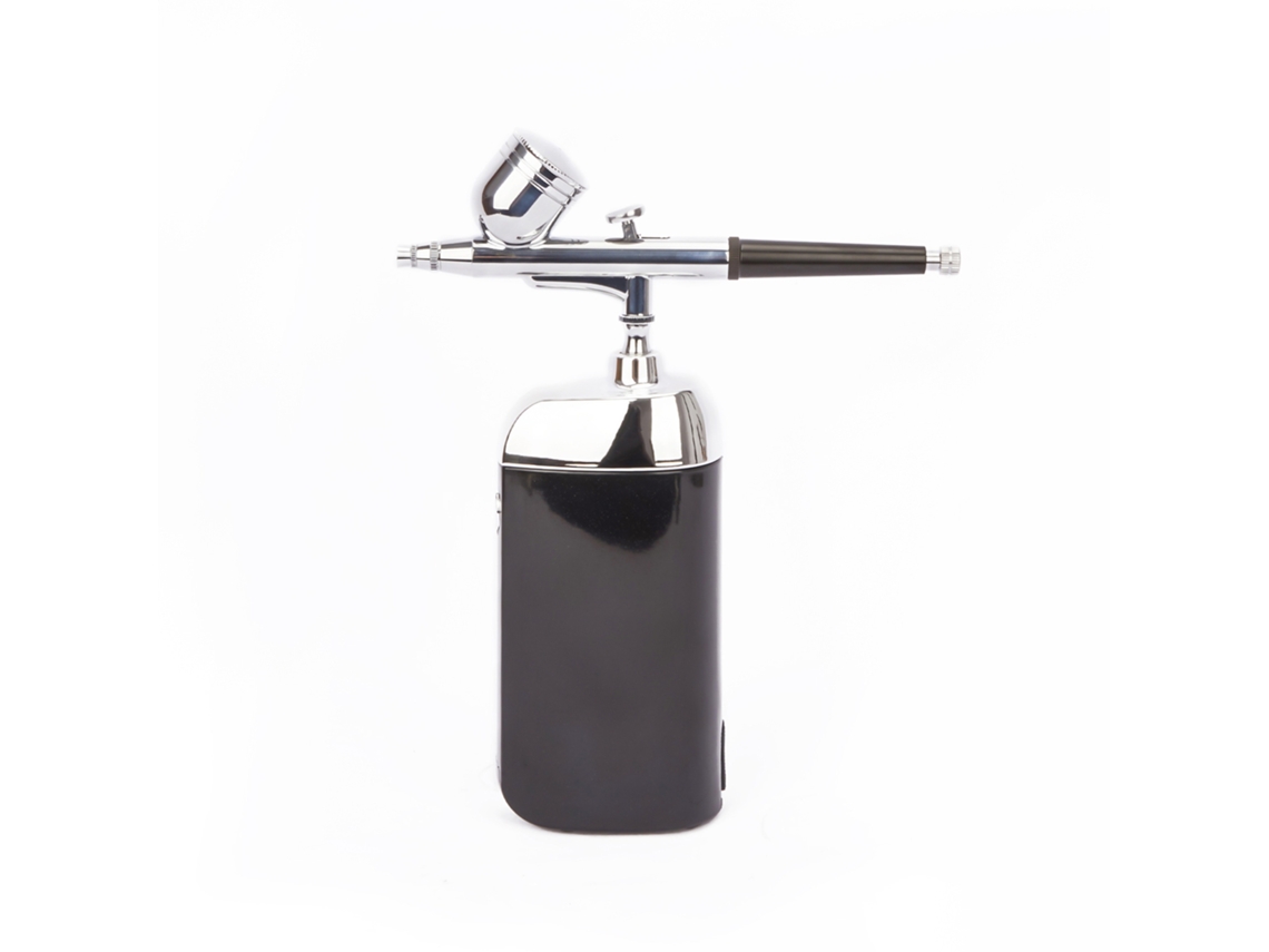 Pistola pulverizadora portátil facial de oxígeno, pulverizador facial, se puede utilizar para el cuidado de la piel, pintura - negro CHRONUS