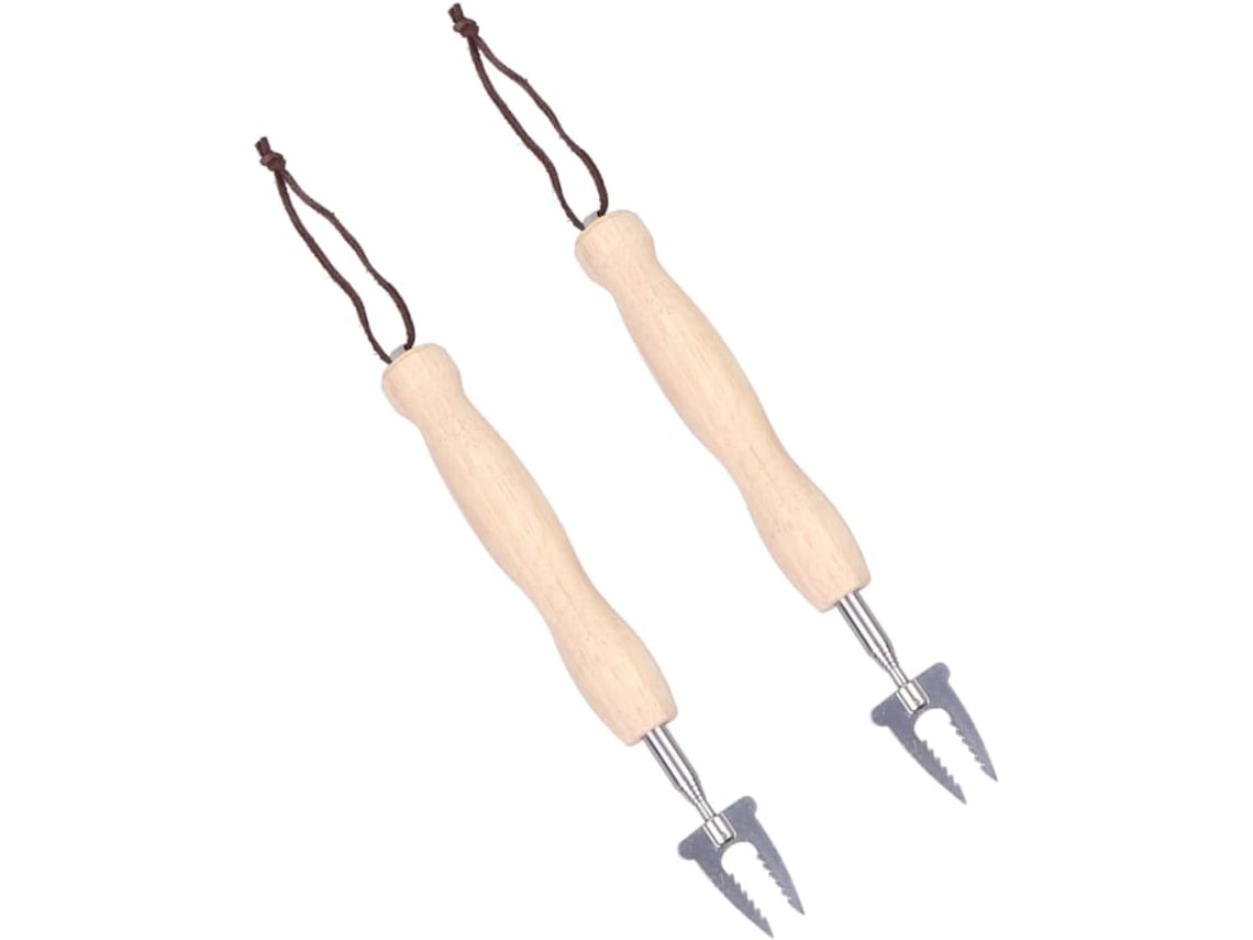 Brocheta Para Alimentos. Fabricada Con Materiales Duraderos Para Un Uso Prolongado, Esta Tenedora Multifunc...