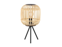 Lámpara de Mesa Bordesley EGLO E27 (Acero - Negro)