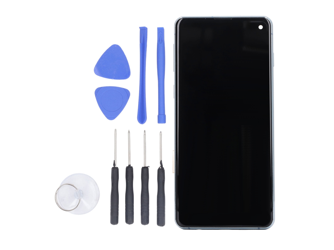 Conjunto De Pantalla (pantalla Táctil Con Marco) Para Samsung Galaxy S10 Pantalla Tft Sin Huella Digital