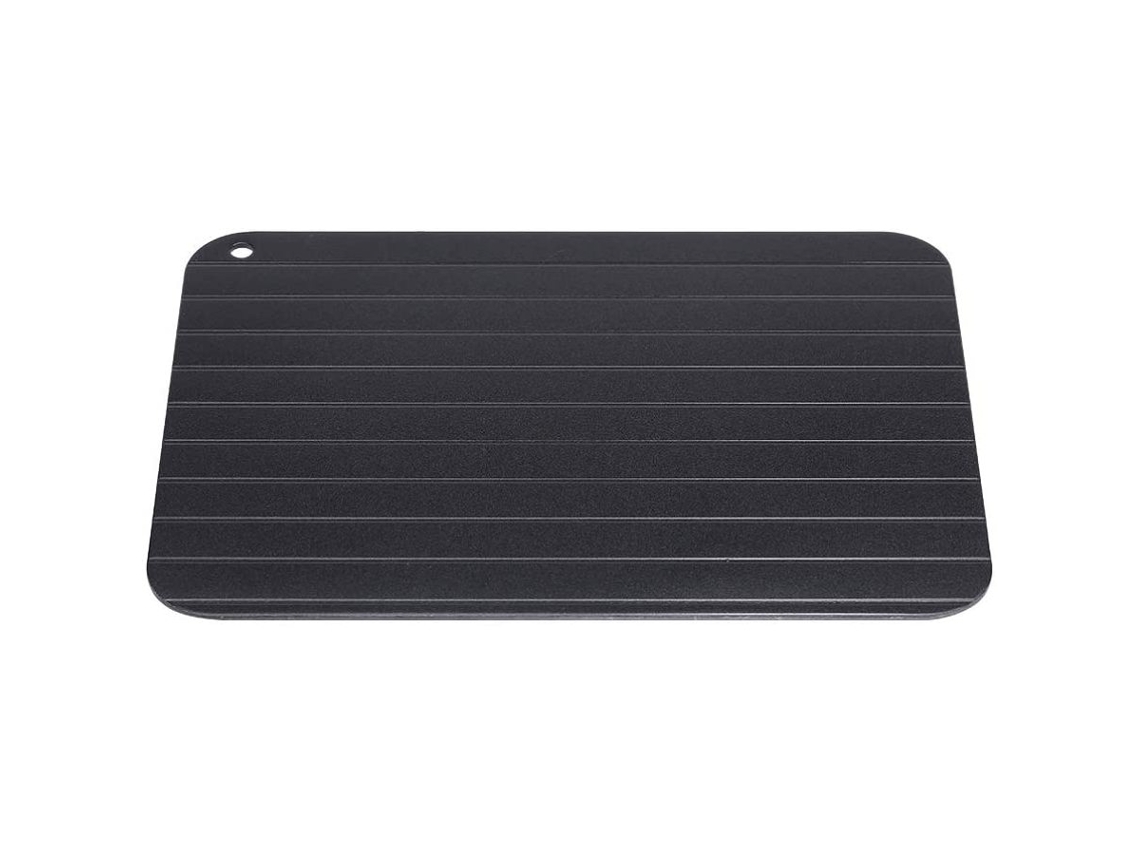 MEOIRUERY Bandeja de descongelación apta para lavavajillas, placa de conductividad térmica para una descongelación natural y segura en la cocina, tabla de desco