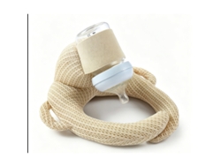 Soporte Para Biberones Fijo Y Manos Libres, Con Apoyo Para La Lactancia, Transpirable, Color Beige. Czhhmart
