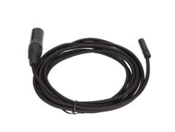 Cable De Aleación De Aluminio Con Conector Hembra De 3,5 Mm A Conector Macho Xlr De 3 Pines Para Mezclador, Amplificador Y Micrófono.