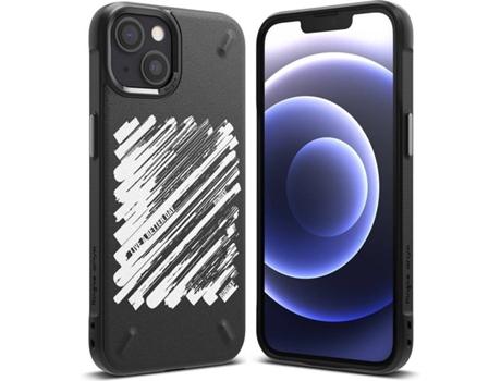 Carcasa Apple RINGKE iPhone 13 Mini Silicone Traseira 65 Negro
