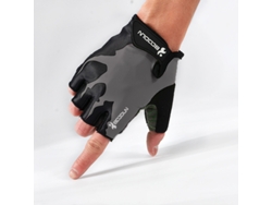 (gris L) Guantes De Ciclismo, Equipo De Verano Para Actividades Al Aire Libre, Guantes De Bicicleta De Montaña