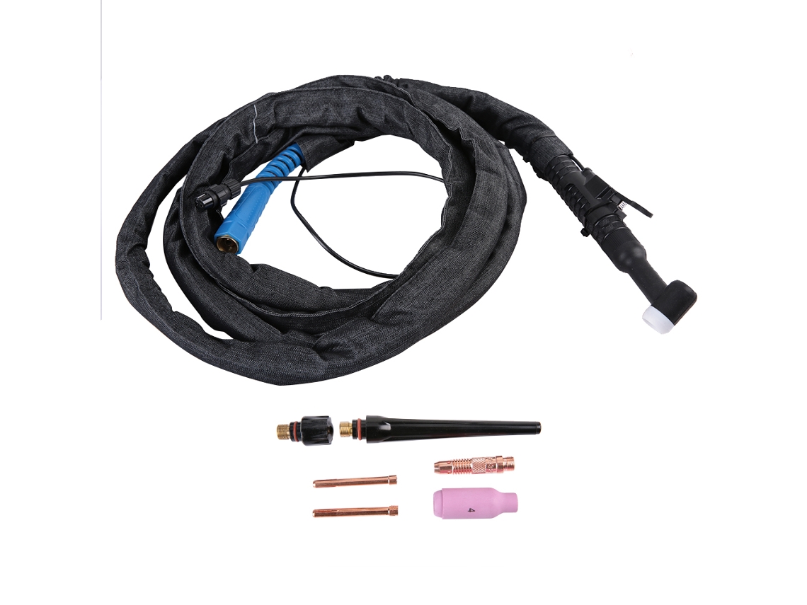 Antorcha De Soldadura Tig Refrigerada Por Aire Wp-26 Con Cable De 4 M, Agon Arc