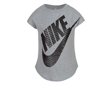 Camiseta de Niños NIKE KIDS Jumbo Futura Gris (3/4 Años)