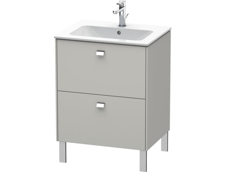 Mueble de aseo DURAVIT Brioso de pie 62,0 x 47,9 cm con 2 extraíbles incl. hueco para sifón y delantal para lavabo ME by Starck 233663