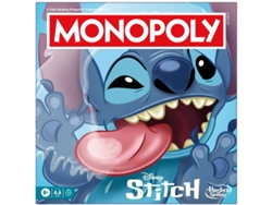 Juego de mesa Monopoly de Hasbro, Edición Stitch, Clásicos Disney