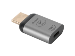 Adaptador USB tipo C hembra a HDMI macho (conversión, compatibilidad multiplataforma)