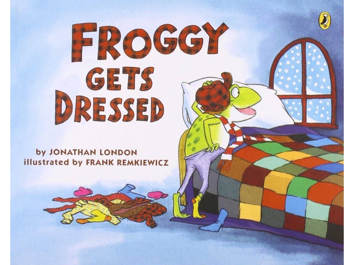 Libro Froggy Gets Dressed de Jonathan London (Inglés)
