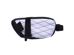 Bolsa Para Sillín De Bicicleta De 1,3 L, Impermeable Y Duradera, Para Bicicletas De Montaña Y De Carretera, Color Blanco.