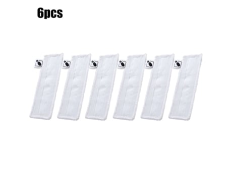 Almohadillas de tela para Limpiador de vapor, 6 piezas, para Karcher Easyfix Sc1 Sc2 Sc3 Sc4 Sc5, herramientas de repuesto para aspiradora para el ...