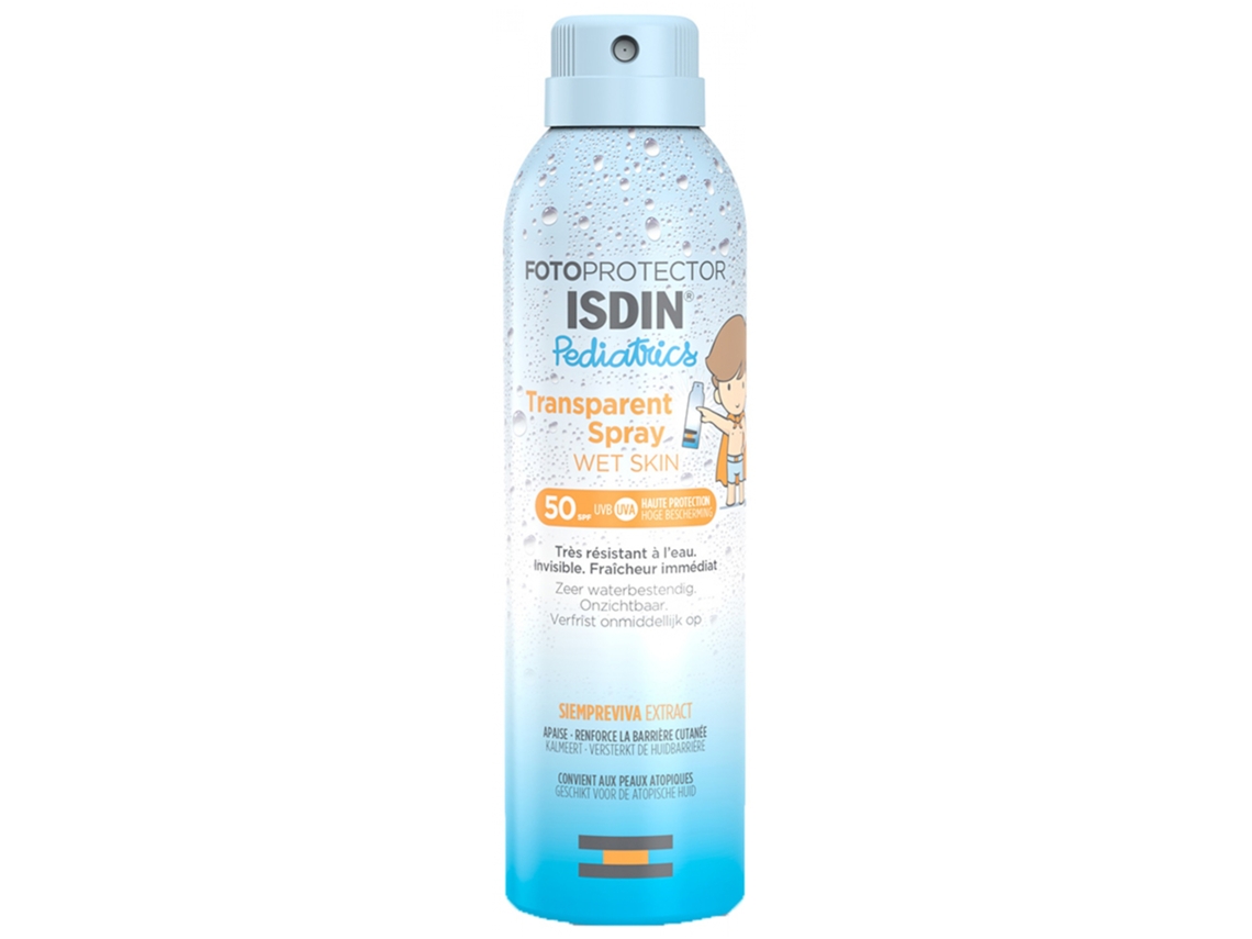 Spray Fotoprotector Pediatries Transparente Wet Skin Spf50 250 Ml ISDIN