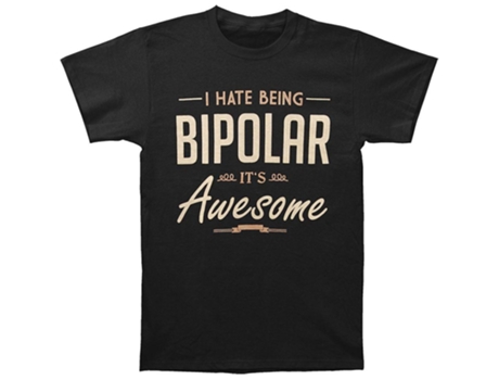 Camiseta ROCKINSTONE Bipolar Humor (XXL)