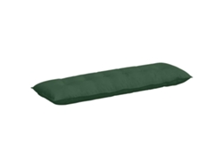Cojín De Espalda Verde Selva 160 X 50 Cm Tela De Pana