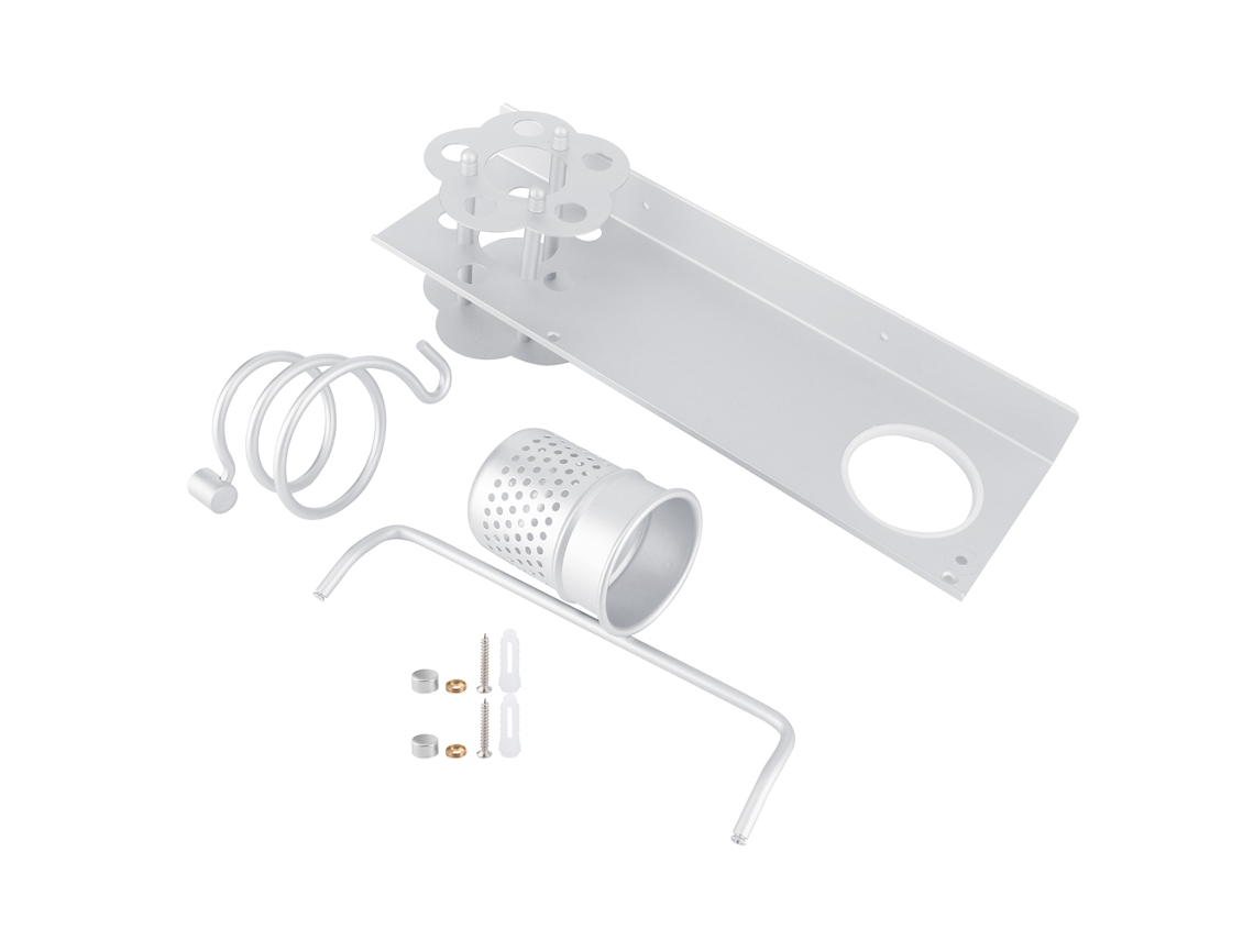 Estante de baño de aluminio Space Rack Caja de toallas Portarrollos de papel higiénico