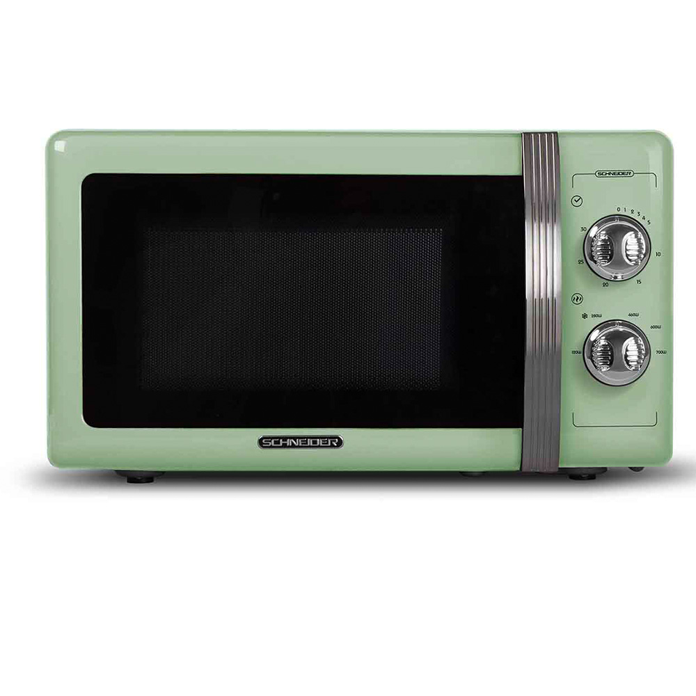 Microondas SCHNEIDER SMW20VGA (20 L - Sin Grill - Verde)